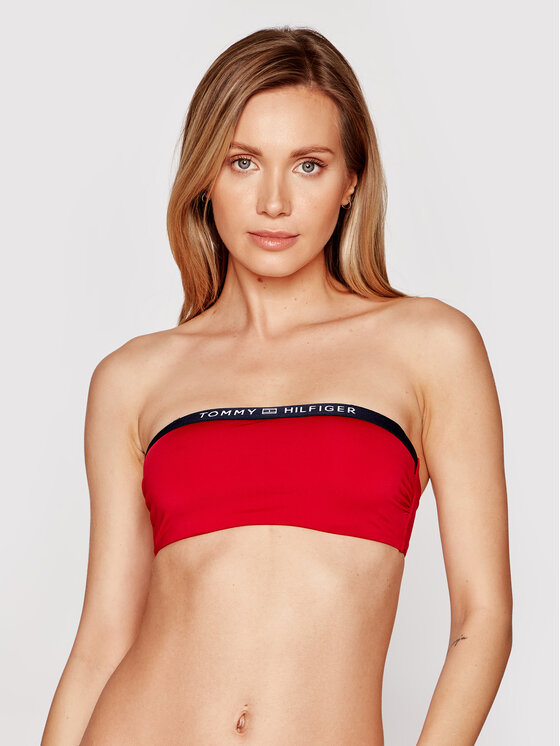 Tommy Hilfiger Tommy Hilfiger Bikini pezzo sopra UW0UW02707 Rosso