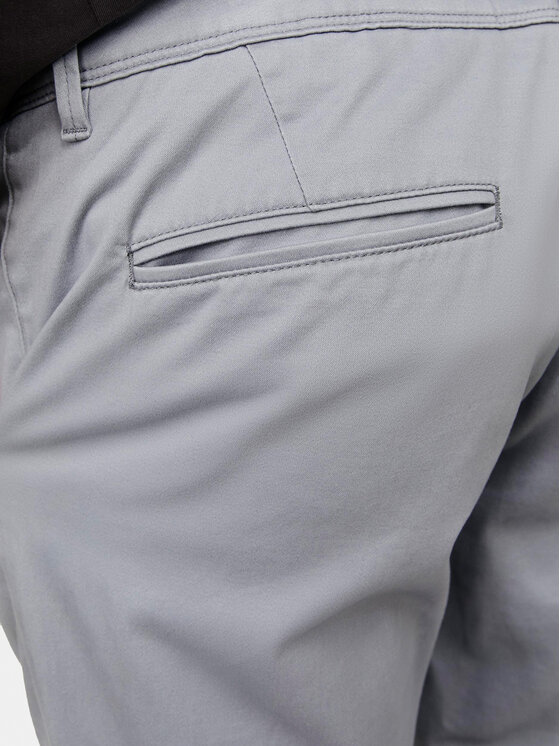 Jack&Jones Jack&Jones Pantaloni chino Marco 12150148 Grigio Slim Fit