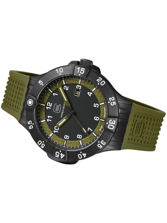 GLOCK GLOCK Hodinky GW-15-4-22 Zelená