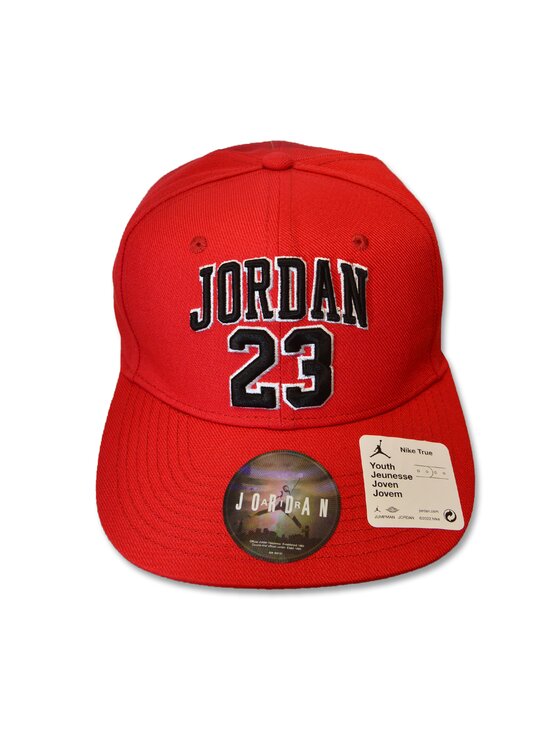 Jordana Jordana Czapka z daszkiem Jersey Flatbrim Czerwony