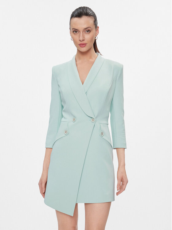 Elisabetta Franchi Elisabetta Franchi Kokteilinė suknelė AB-562-41E2-V500 Mėlyna Regular Fit