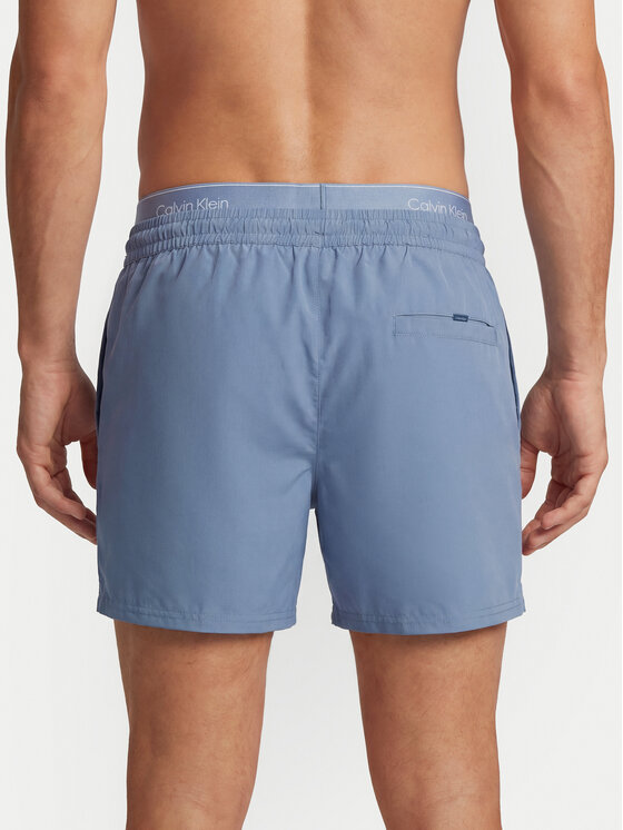 Calvin Klein Swimwear Calvin Klein Swimwear Kopalne hlače LV00N61024 Modra Regular Fit