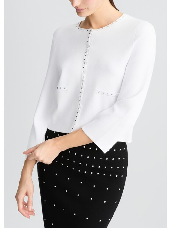 Liu Jo Liu Jo Giacca da donna WA5384MS99E10701 Bianco Regular Fit