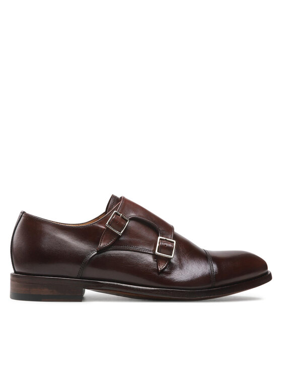 Pantofi Lord Premium Double Monks 5502 Brown