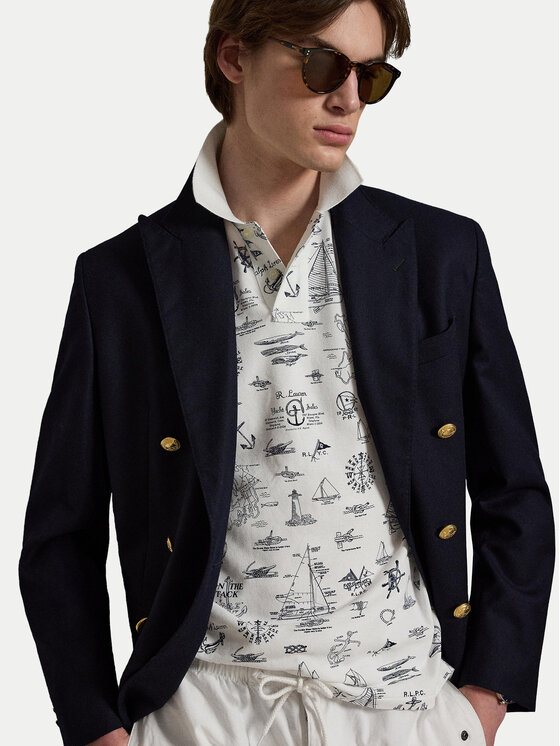 Polo Ralph Lauren Polo Ralph Lauren Polo 710B18827001 Λευκό Regular Fit