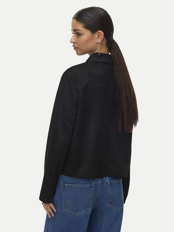 Vero Moda Vero Moda Átmeneti kabát Jose Kelly 10338632 Fekete Regular Fit