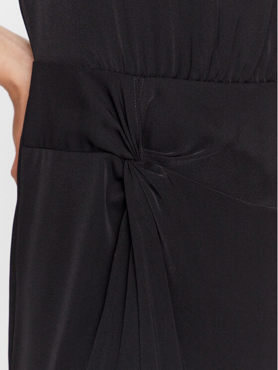 DKNY DKNY Koktel haljina DD3E2011 Crna Regular Fit