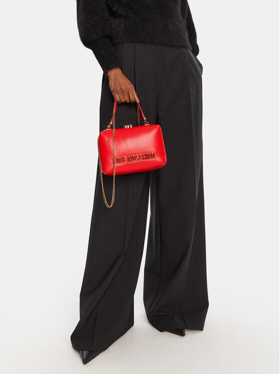 LOVE MOSCHINO LOVE MOSCHINO Дамска чанта JC4096PP1NLM0500 Червен