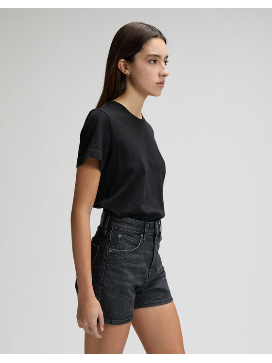 Lee Lee T-Shirt PERFECT TEE Czarny Regular Fit
