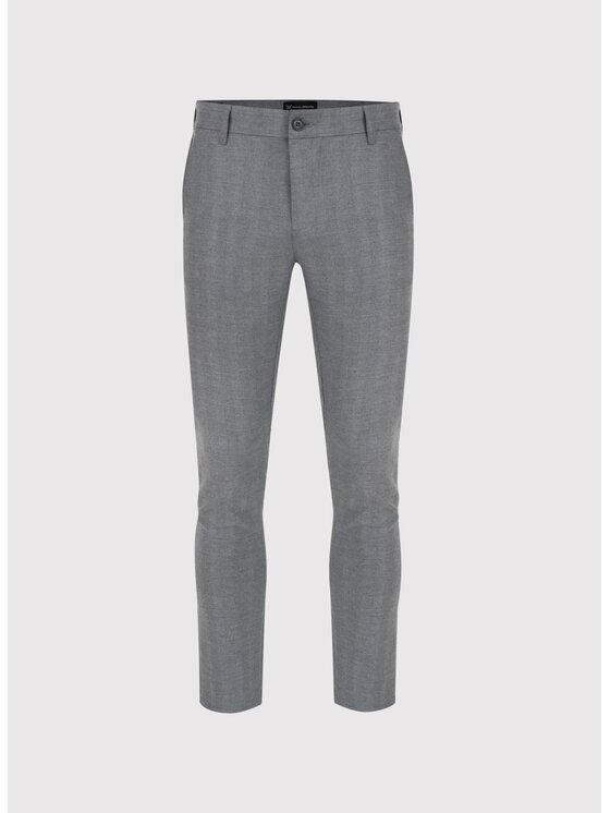 Pako Lorente Pako Lorente Spodnie materiałowe P24WF-WX-008 Szary Slim Fit