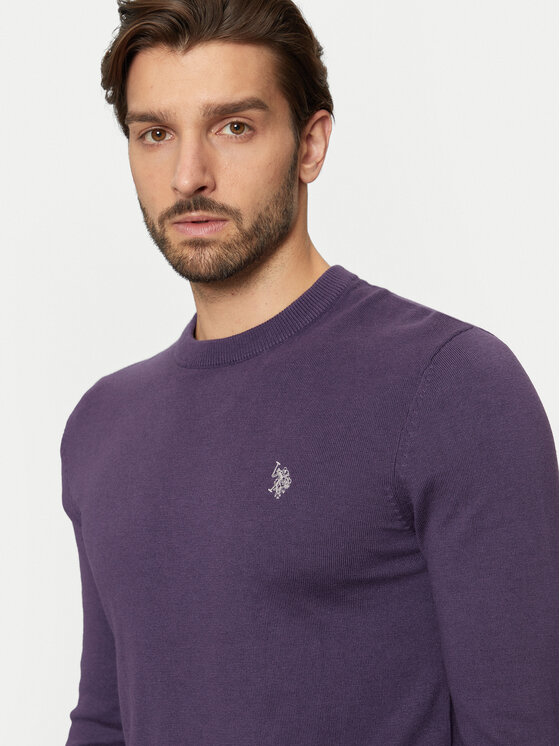 U.S. Polo Assn. U.S. Polo Assn. Светр MUP2961 Фіолетовий Regular Fit