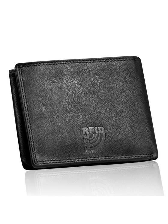 Mustang Mustang Portfel DENIMO HIGH WALLET Czarny