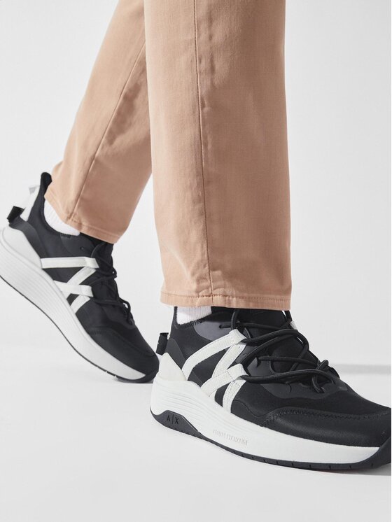 Armani Exchange Sneakers XUX187 XV774 00002 Nero | Modivo.it
