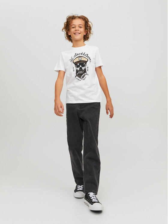 Jack&Jones Junior Jack&Jones Junior Джинси 12217782 Чорний Relaxed Fit