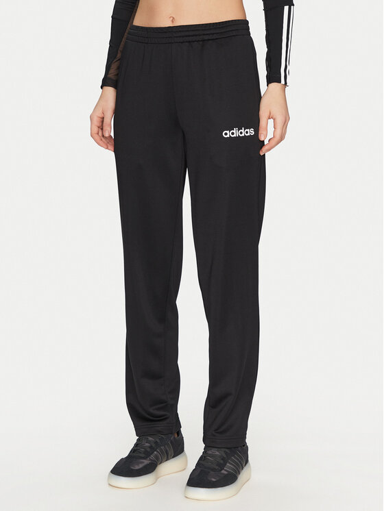adidas adidas Treniņtērps Essentials Linear JD2695 Melns Slim Fit
