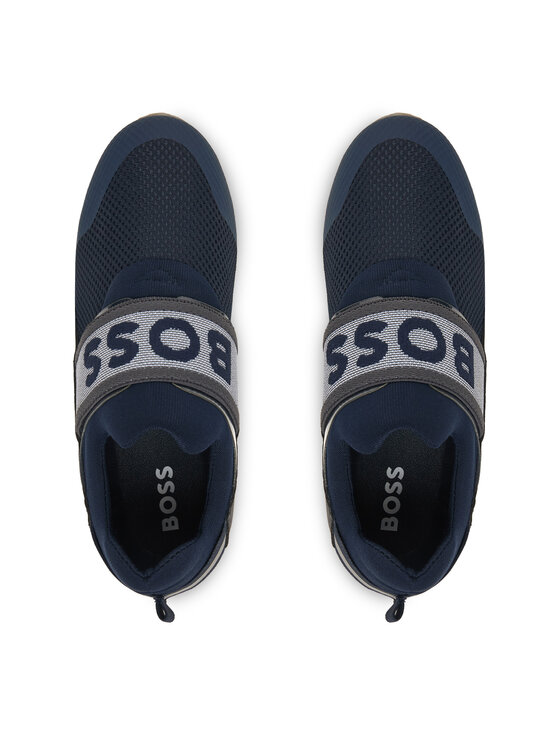 BOSS BOSS Sneakersy J52556 M Tmavomodrá