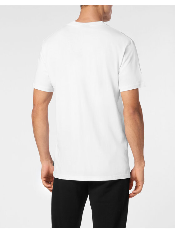 Plein Sport Plein Sport T-Shirt 19539 Biały Regular Fit