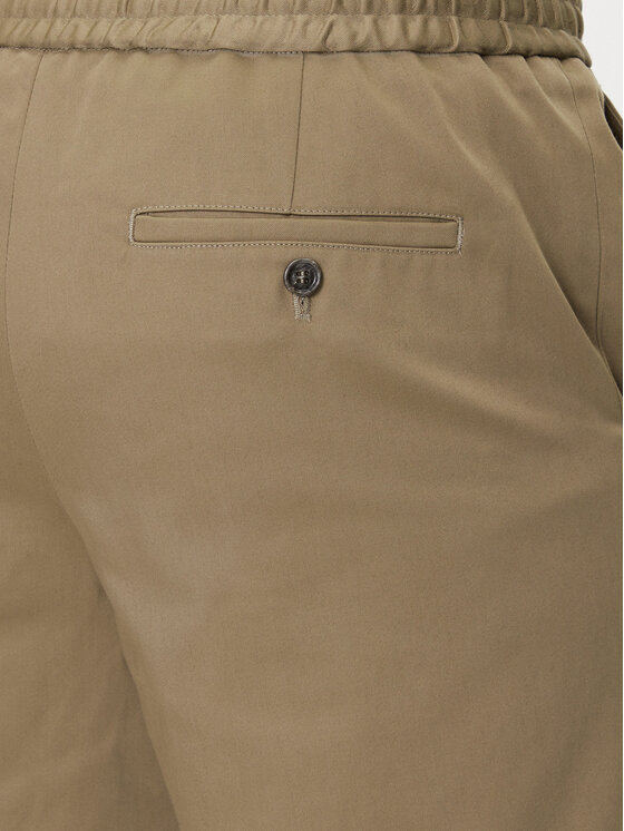 AMI PARIS AMI PARIS Σορτς υφασμάτινο HSO303.CO0103 Χακί Regular Fit
