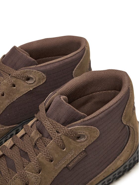 Merrell Merrell Trekking Wrapt Sneaker Mid Wp J032853 Smeđa