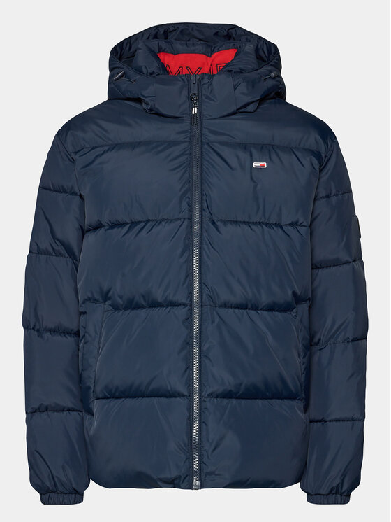 Tommy Jeans Tommy Jeans Geacă de iarnă Essential DM0DM18487 Bleumarin Regular Fit