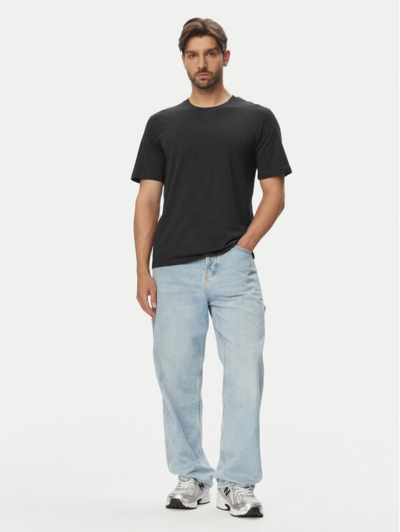 Jack & Jones Jack & Jones T-Shirt Calm 12297701 Černá Regular Fit