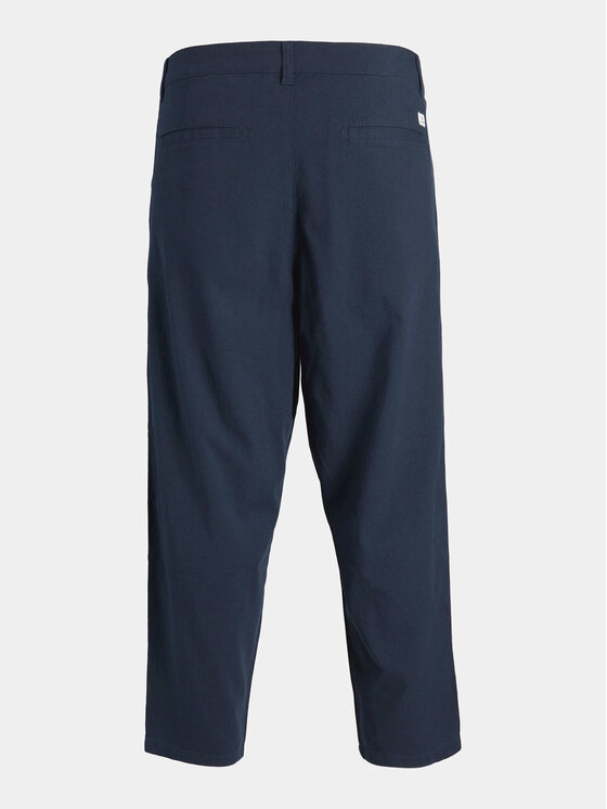 Jack & Jones Jack & Jones Spodnie materiałowe Bill 12248993 Granatowy Regular Fit