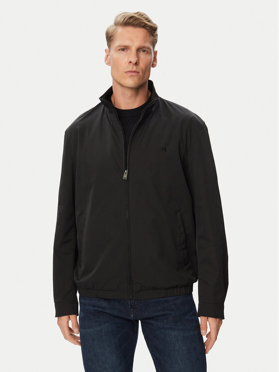 BOSS BOSS Демісезонна куртка H-Carvo 50567690 Чорний Regular Fit