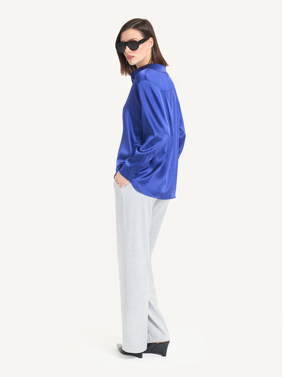 KMX Studio KMX Studio Koszula 502590006 Niebieski Straight Fit