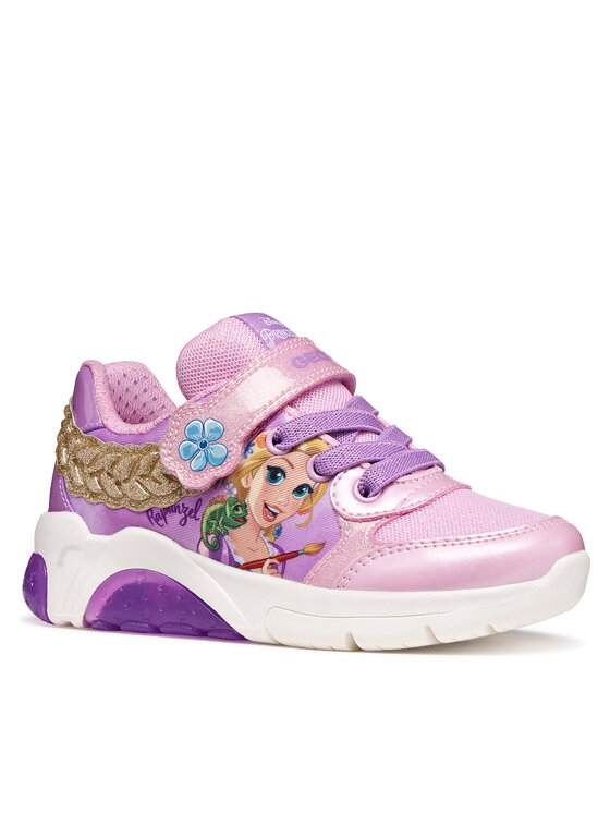 Geox Geox Snīkeri J Fadinlight Girl J65M4B 0ANKC C8058 D Rozā