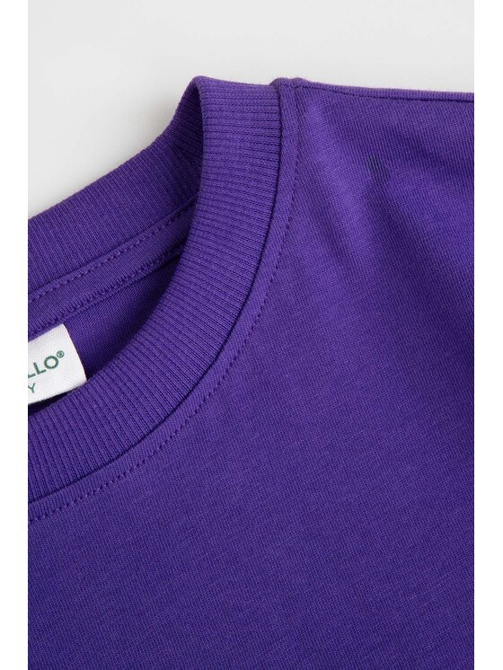 Coccodrillo Coccodrillo T-Shirt ZC6143207VUA-016 Fioletowy Regular Fit