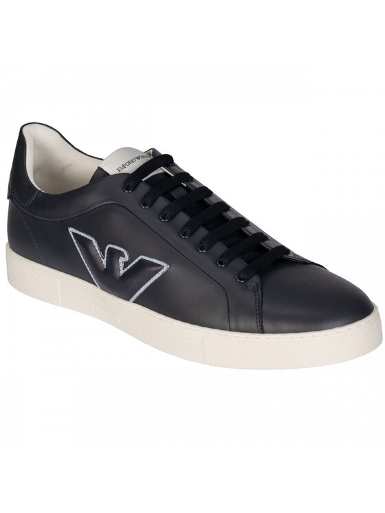 Emporio Armani Emporio Armani Sneakersy X4X598 XN633 K568 Granatowy