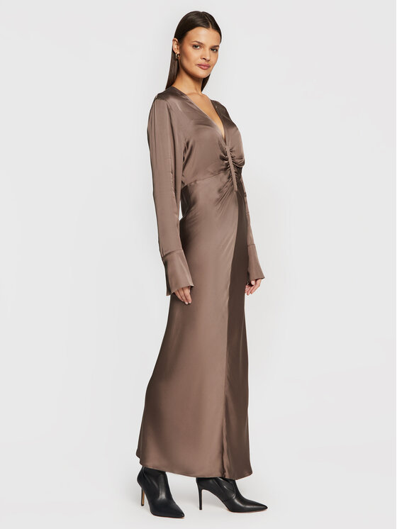 Herskind Herskind Coctailkleid Elin 4626370 Braun Regular Fit