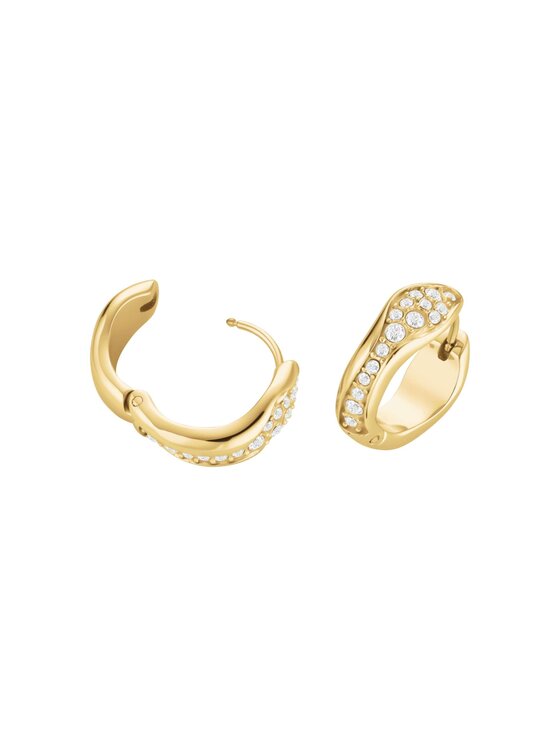 Rosefield Rosefield Kolczyki Pavé Collection Złoty