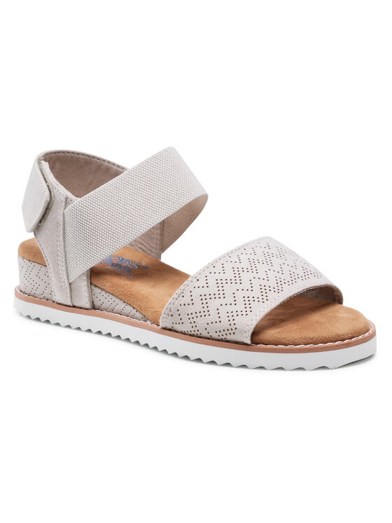 Skechers Skechers Sandały BOBS Desert Kiss 31440/OFWT Beżowy