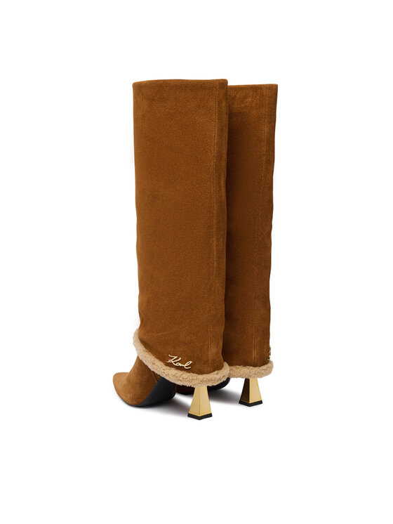 KARL LAGERFELD KARL LAGERFELD Μπότες Debutante KL32082 Καφέ