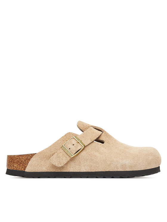 Birkenstock Birkenstock Klapki Boston 1030883 Beżowy