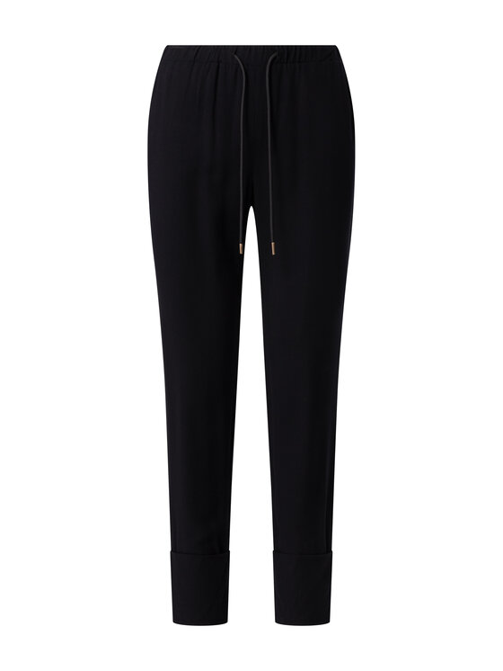 QUIOSQUE QUIOSQUE Bavlnené nohavice QUIOSQUE 3LX001299 Čierna Regular Fit