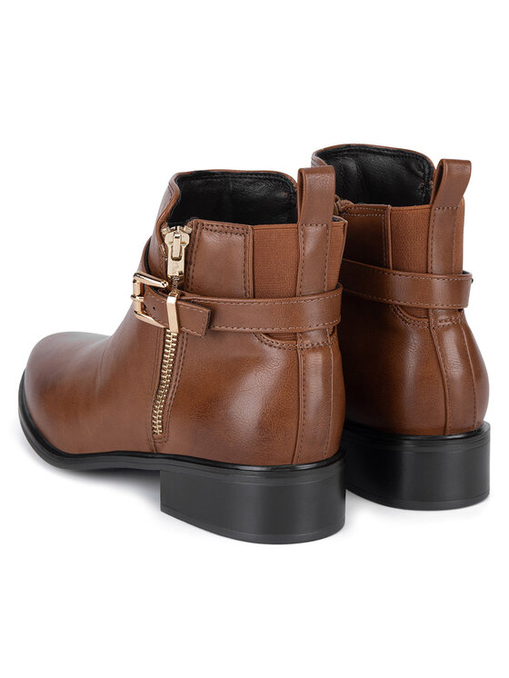 Clara Barson Clara Barson Botki WYL4016-1 Brązowy