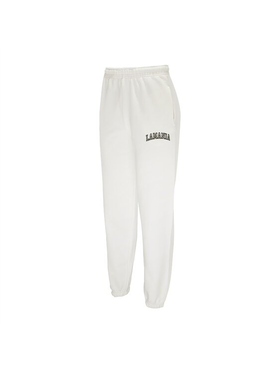 La Mania La Mania Pantaloni da tuta FLAME Bianco Active Fit