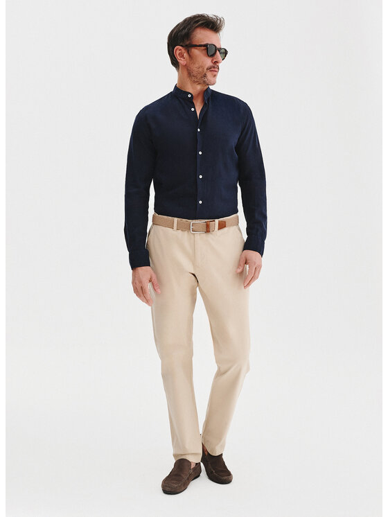 Pako Lorente Pako Lorente Koszula P25SF-1X-007 Granatowy Slim Fit