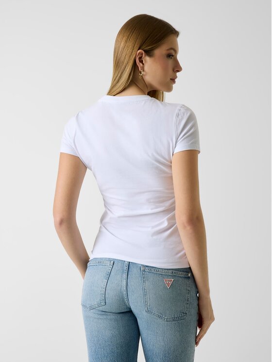 Guess Guess T-Shirt 181492 Biały Classic Fit