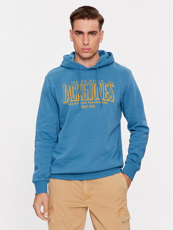 Jack&Jones Mikina 12251306 Modrá Standard Fit