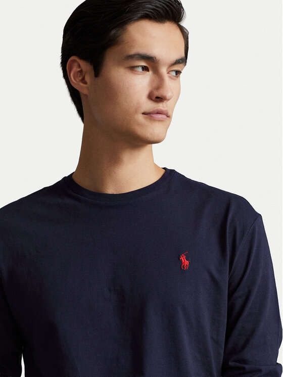 Polo Ralph Lauren Polo Ralph Lauren Longsleeve Classics 710671468024 Blu scuro Slim Fit