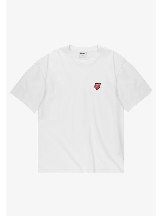 PROSTO. PROSTO. T-Shirt Small Shield KL261MTEE1072 Biały Regular Fit