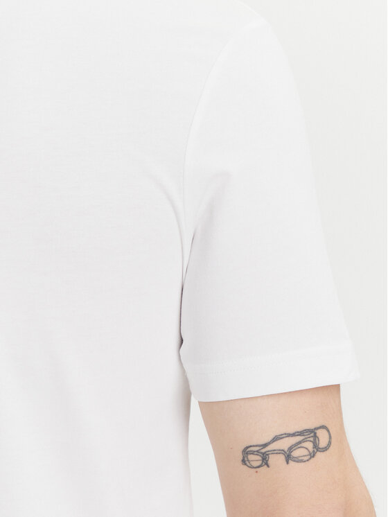 Tommy Hilfiger Tommy Hilfiger T-shirt Fathers Day MW0MW39356 Bianco Regular Fit