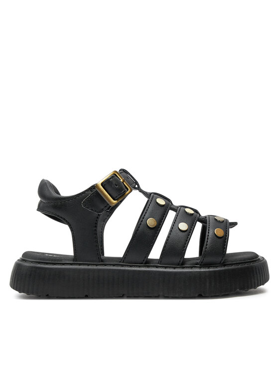 Geox Geox Sandale J Sandal Kodette Gir J45DBG 000BC C9999 S Crna