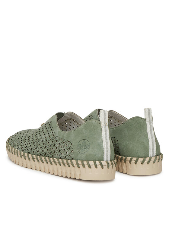 Rieker Rieker Halbschuhe N1963-52 Grün