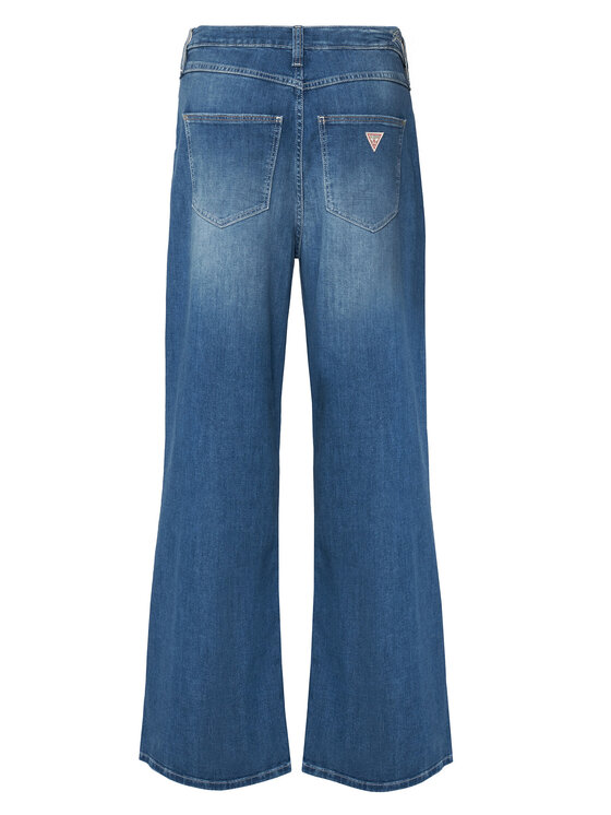 Guess Guess Jeans W6YA82 D1331 Blau Wide Leg