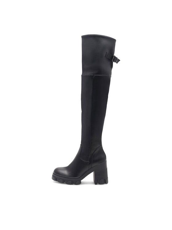 DeeZee DeeZee Μπότες πάνω από το γόνατο Rachel HL220437 Μαύρο