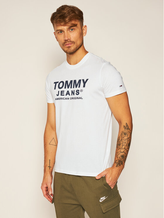 Tommy Jeans T Shirt Tjm Essential Front Logo DM0DM08349 B l